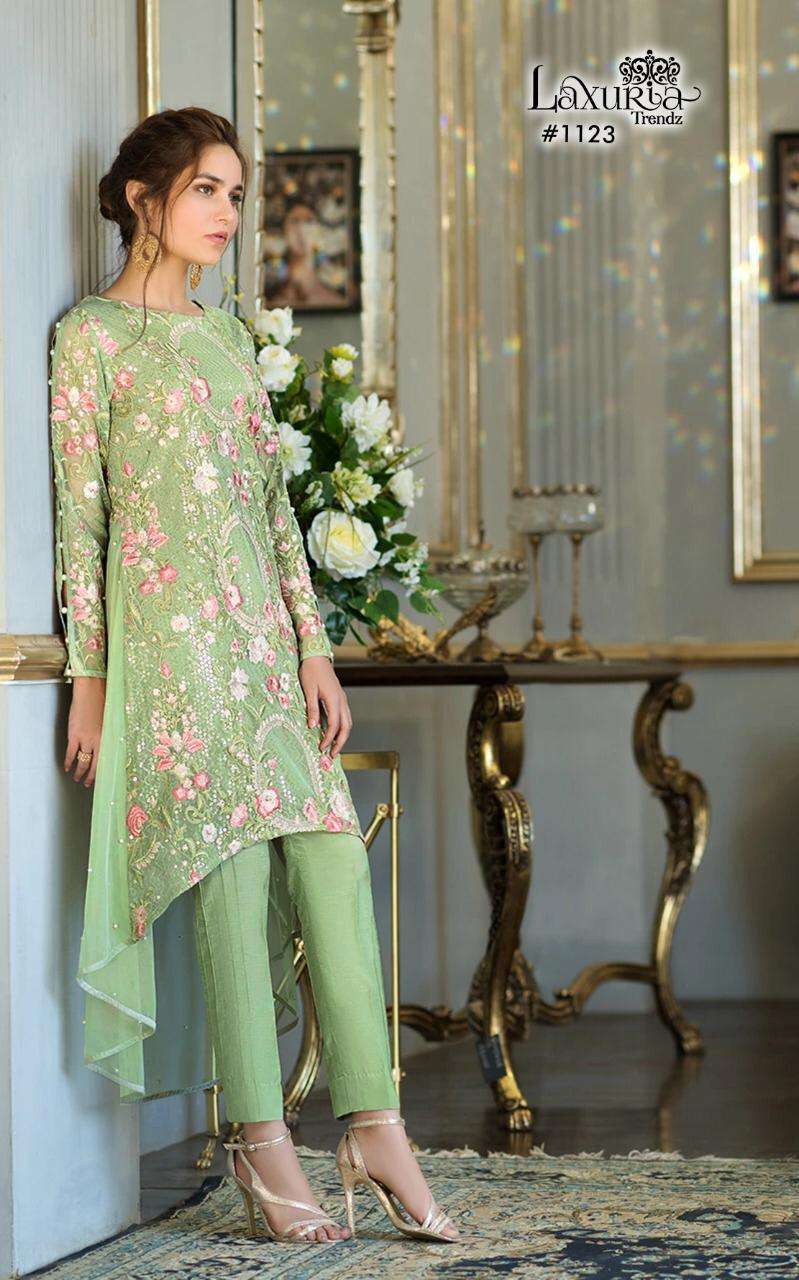 Indian Pakistani Kurti Pant and Dupatta Set Women's Salwar Kameez Party  Wear | eBay