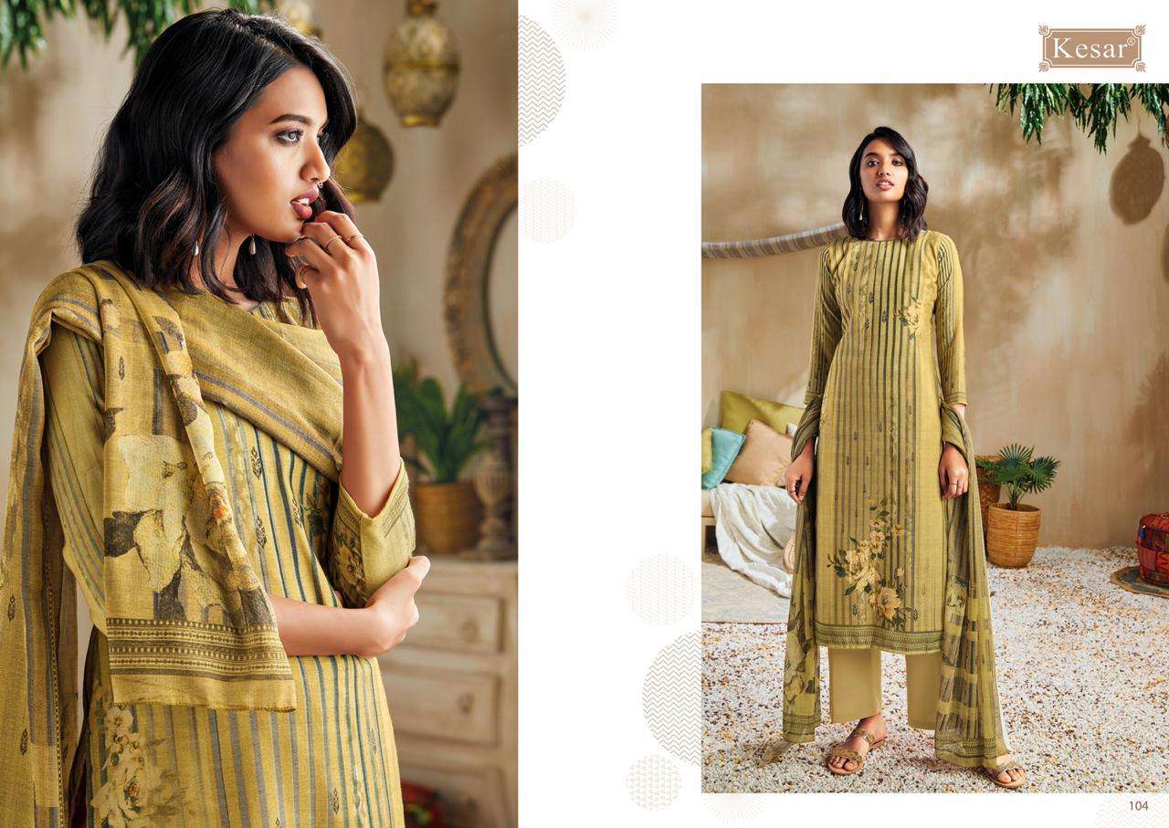 Kesar Karachi Launch Zara Pashmina Digital Print Salwar Suits Collection