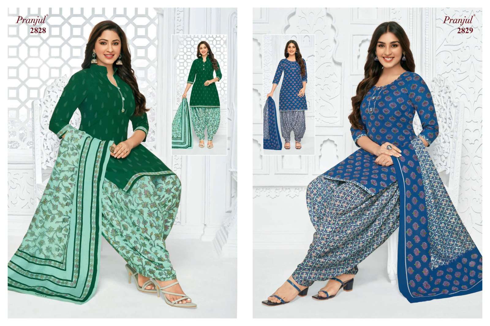 Multi Colour Digital Printed Patiyala Salwar Suit For Party Wear – Cygnus  Fashion