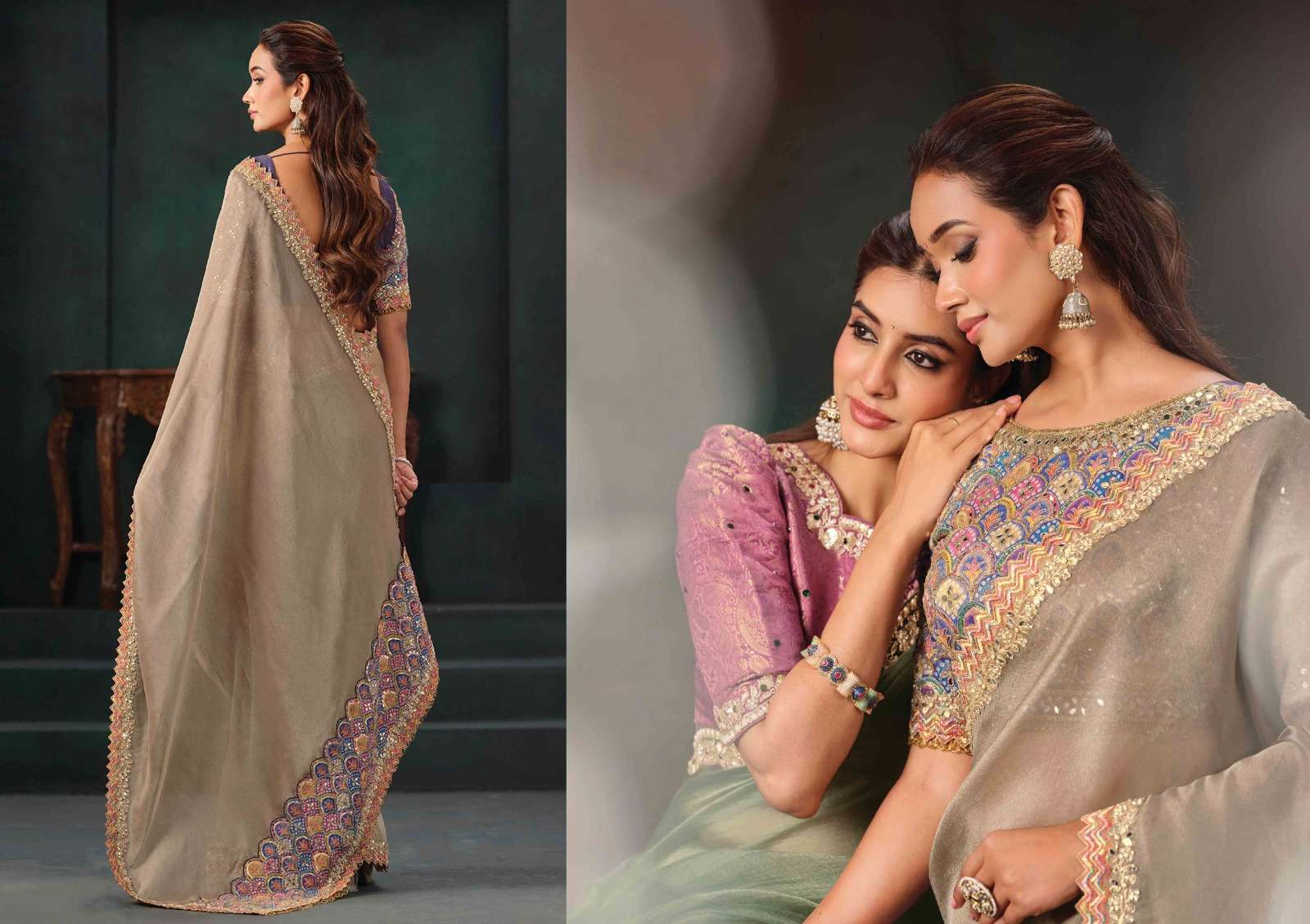 Mahotsav - Mohmanthan 27200 Series Zahiraa (Ready to Wear Saree)
