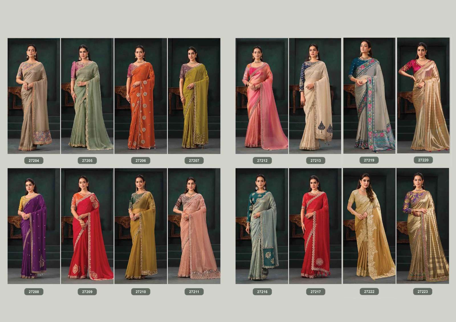 Mahotsav - Mohmanthan 27200 Series Zahiraa (Ready to Wear Saree)