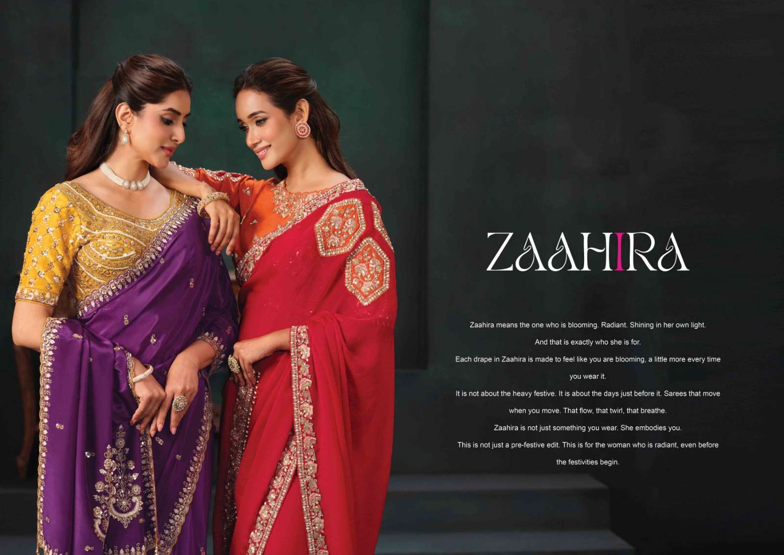 Mahotsav - Mohmanthan 27200 Series Zahiraa (Ready to Wear Saree)