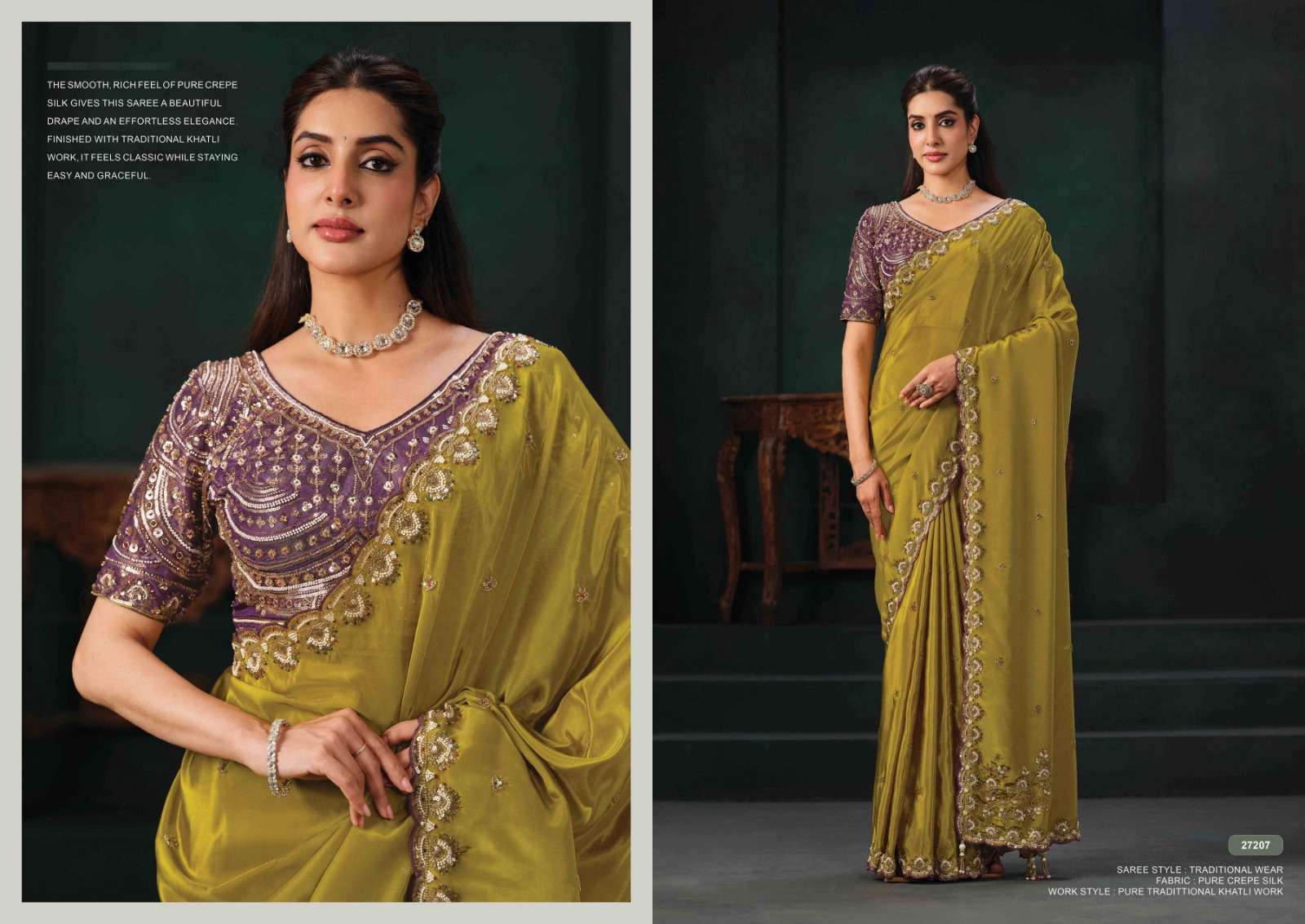 Mahotsav - Mohmanthan 27200 Series Zahiraa (Ready to Wear Saree)