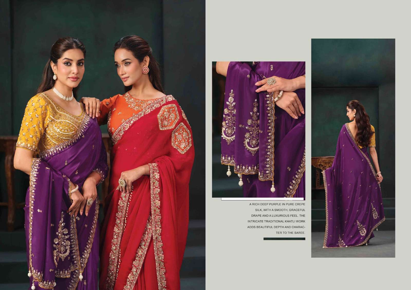 Mahotsav - Mohmanthan 27200 Series Zahiraa (Ready to Wear Saree)